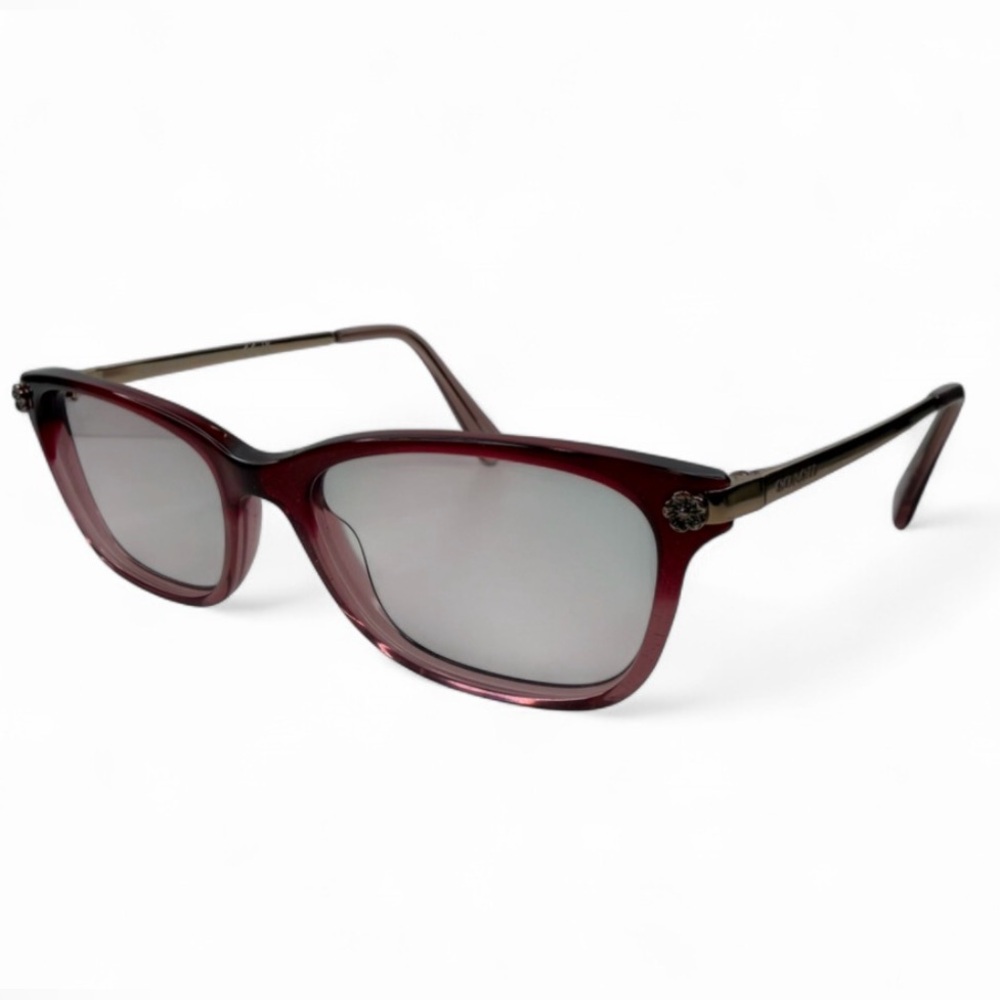 COACH GLASSES HC6142/5551 (BURGUNDY GLITTER GRADIENT) 51•17•140 COACH EYEGLASSES